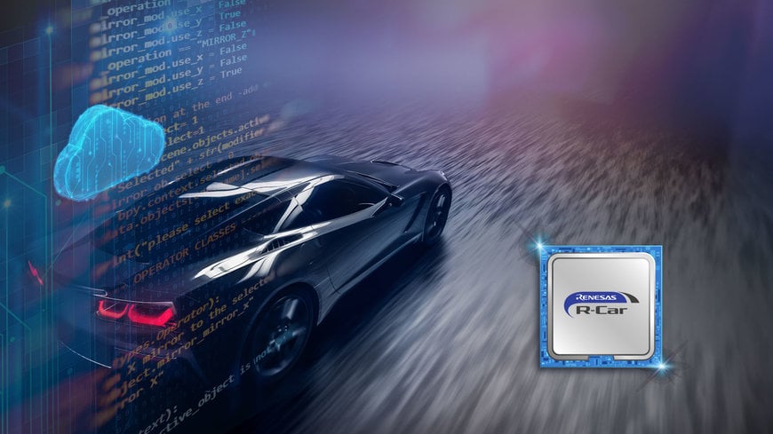 La plate-forme « R-Car Open Access » de Renesas accélère le développement de véhicules définis par logiciel grâce à une solution logicielle prête à l’emploie